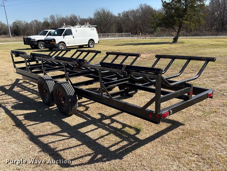 image for item NK9060 Circle hay bale trailer