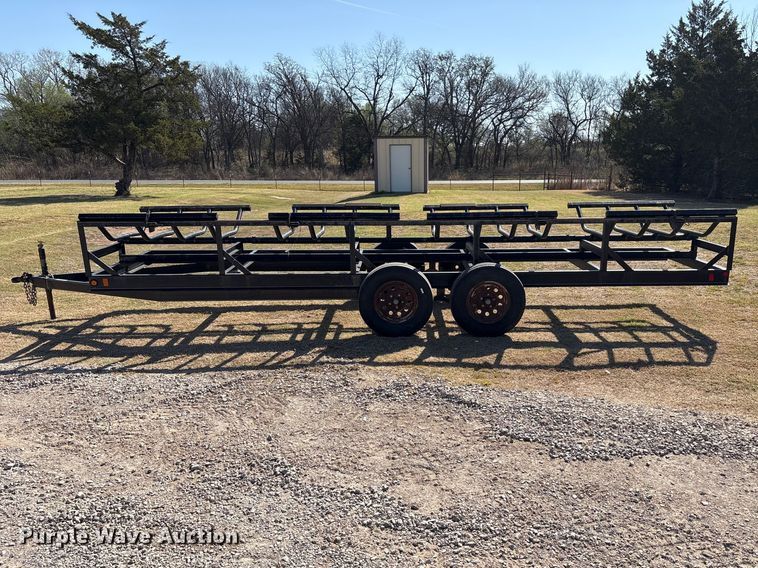 image for item NK9060 Circle hay bale trailer