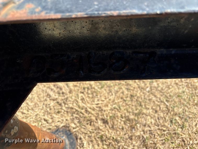 image for item NK9060 Circle hay bale trailer