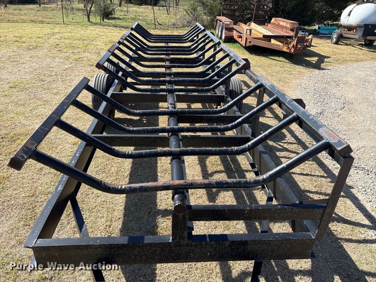 image for item NK9060 Circle hay bale trailer
