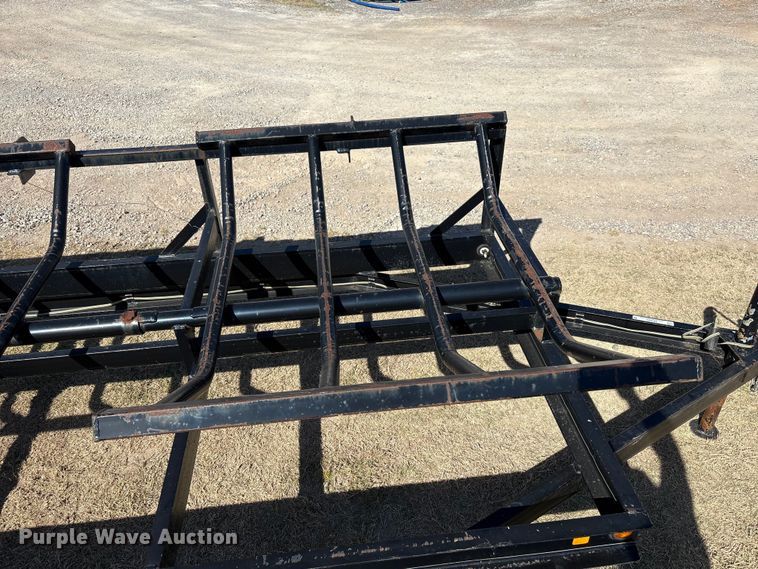 image for item NK9060 Circle hay bale trailer