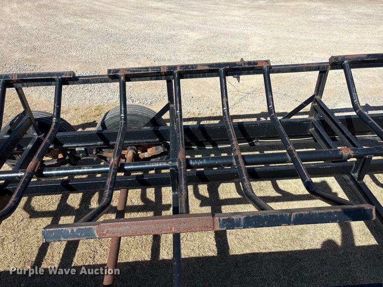 image for item NK9060 Circle hay bale trailer