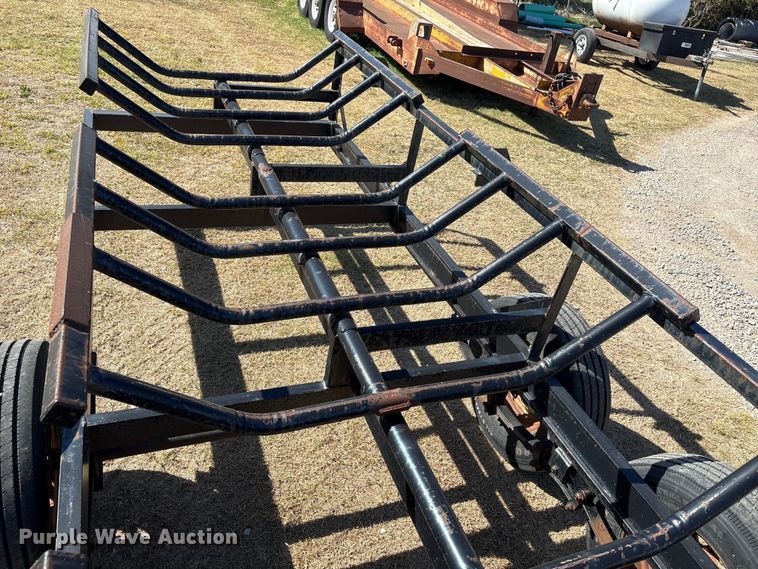 image for item NK9060 Circle hay bale trailer