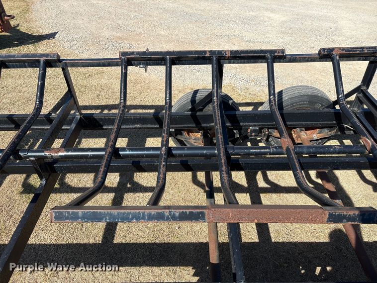 image for item NK9060 Circle hay bale trailer