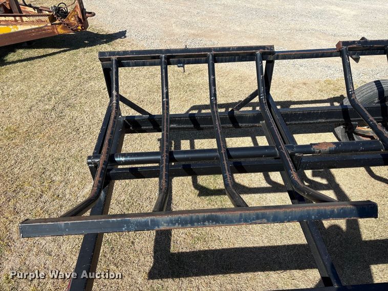 image for item NK9060 Circle hay bale trailer