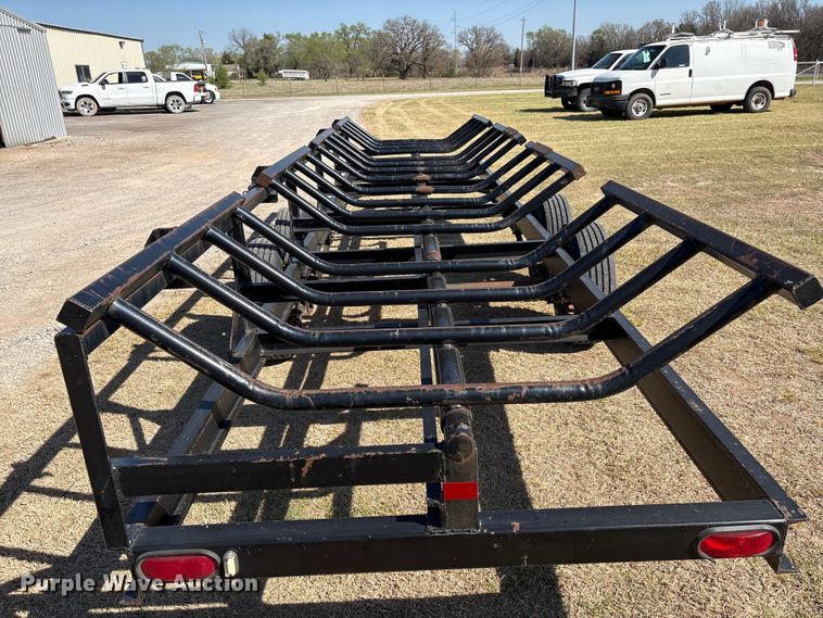 image for item NK9060 Circle hay bale trailer