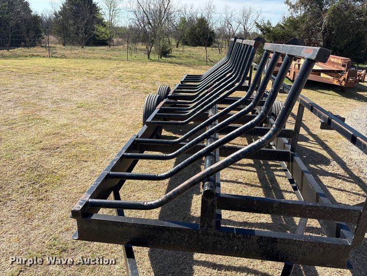 image for item NK9060 Circle hay bale trailer