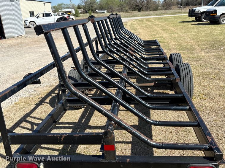 image for item NK9060 Circle hay bale trailer