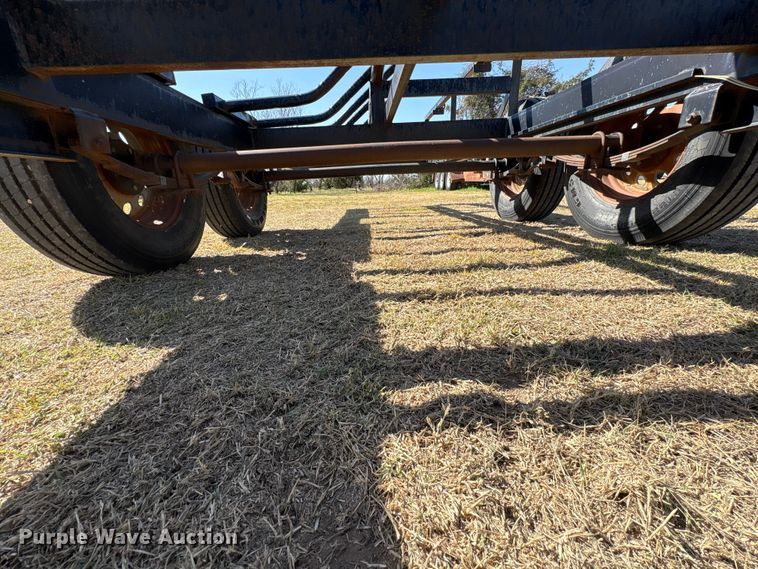 image for item NK9060 Circle hay bale trailer