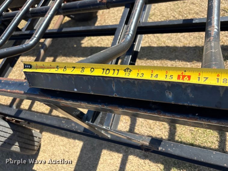 image for item NK9060 Circle hay bale trailer