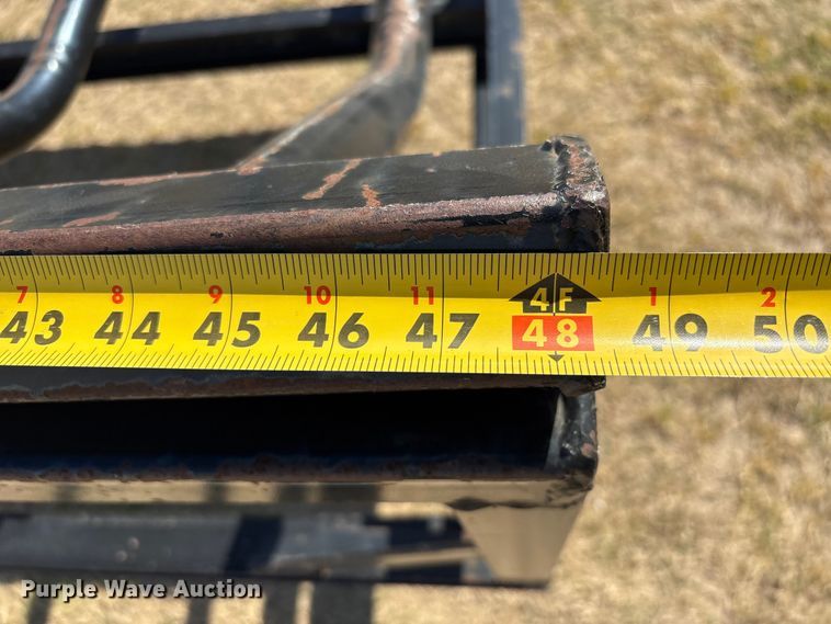 image for item NK9060 Circle hay bale trailer