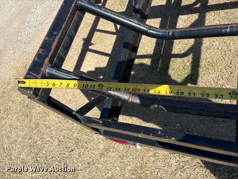 image for item NK9060 Circle hay bale trailer