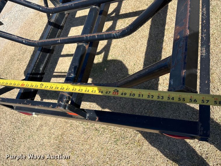 image for item NK9060 Circle hay bale trailer