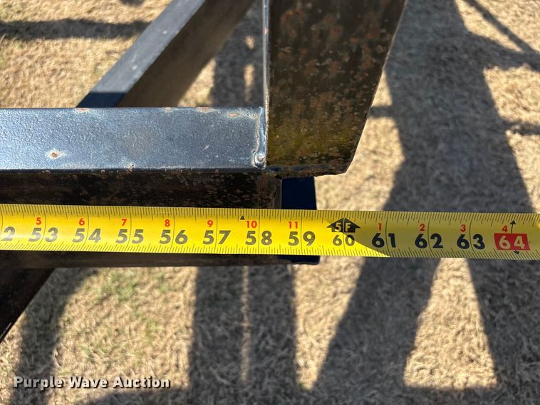 image for item NK9060 Circle hay bale trailer