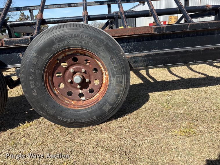 image for item NK9060 Circle hay bale trailer
