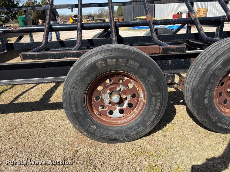 image for item NK9060 Circle hay bale trailer