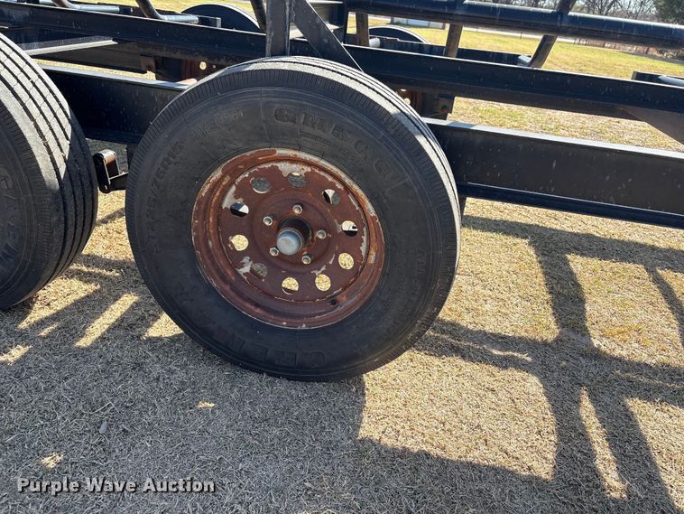 image for item NK9060 Circle hay bale trailer