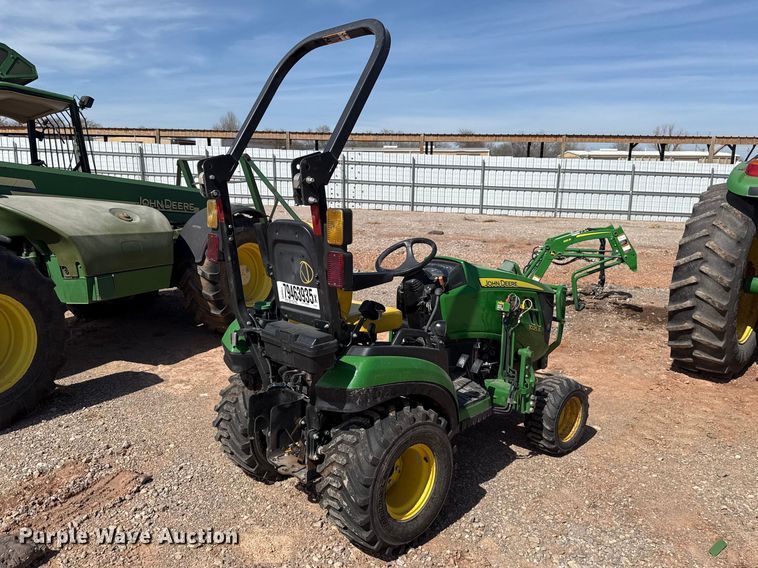 image for item YA2859 2024 John Deere 1025R MFWD tractor