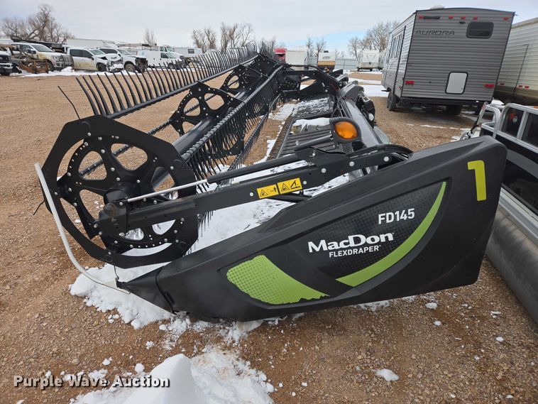 image for item YA2861 2020 MacDon FD145 flex draper head