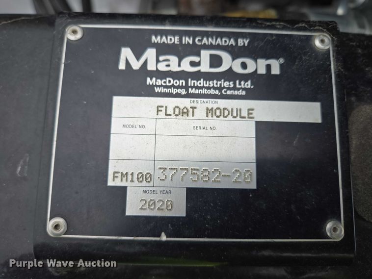 image for item YA2861 2020 MacDon FD145 flex draper head