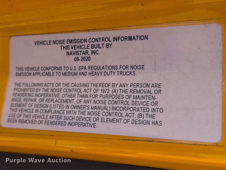 image for item DR1035 2021 International LT625 semi truck