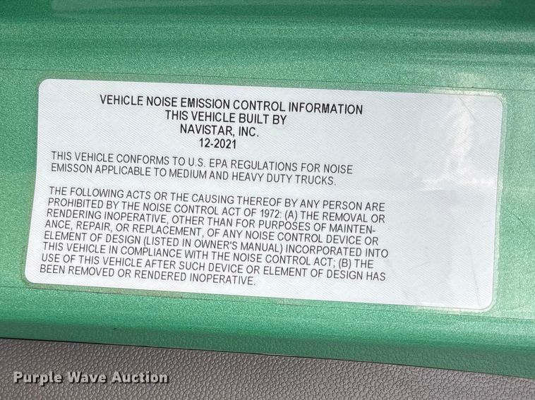 image for item DT0090 2022 International LT625 semi truck