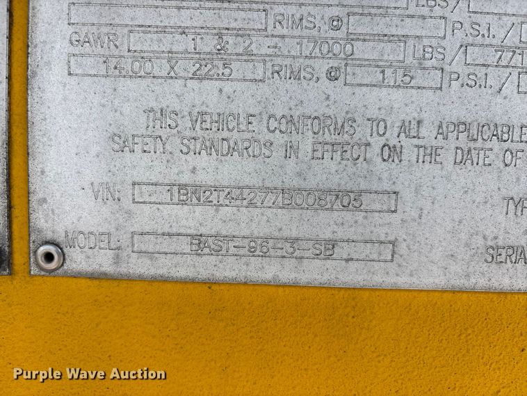 image for item DT0126 2007 Beall Tanker