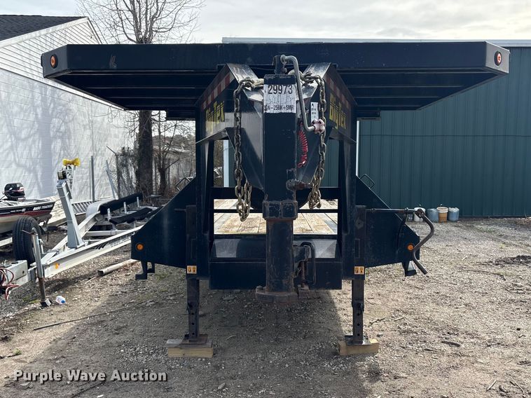 image for item DT2861 2018 Big Tex 22GN-25BK+5MR equipment trailer