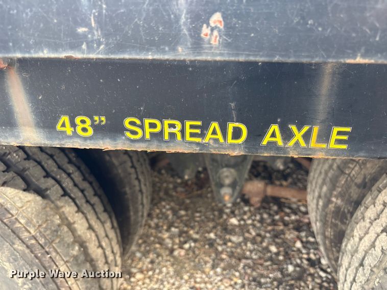 image for item DT2861 2018 Big Tex 22GN-25BK+5MR equipment trailer