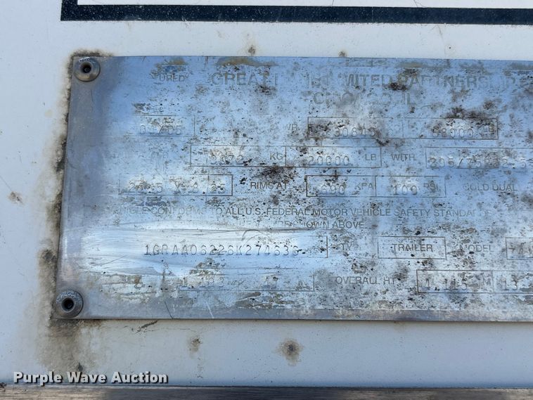 image for item EA4614 2006 Great Dane  dry van trailer