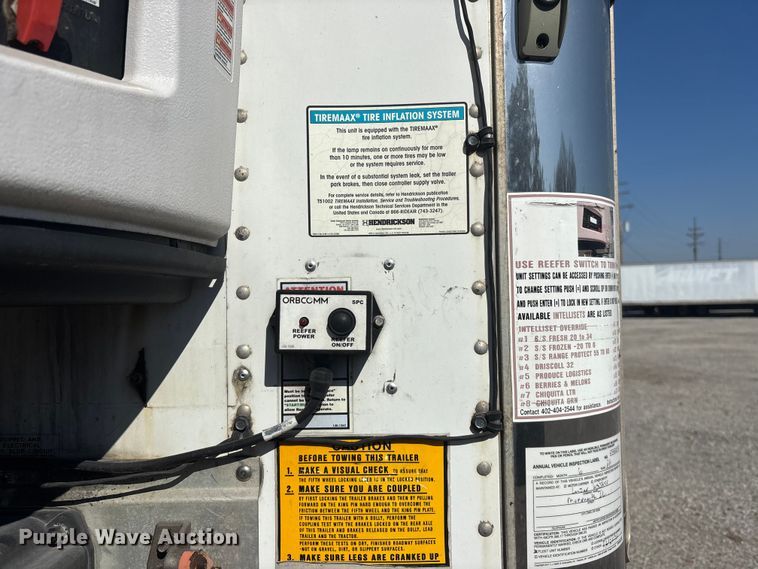 image for item EA4624 2016 Utility VS2RA refrigerated van trailer