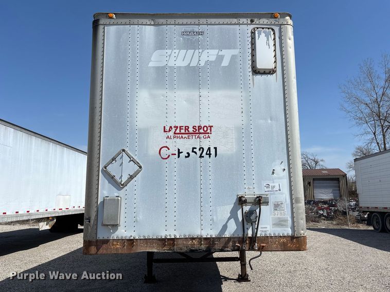 image for item EA4633 1997 Wabash dry van trailer