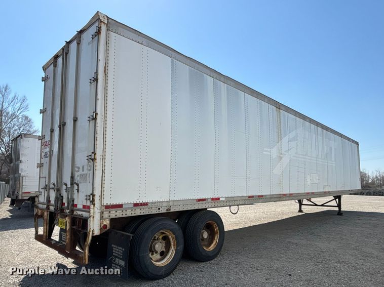 image for item EA4633 1997 Wabash dry van trailer