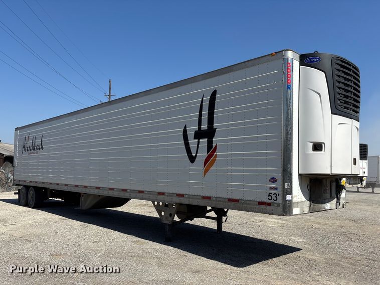 image for item EA4637 2016 Utility  VS2RA refrigerated van trailer