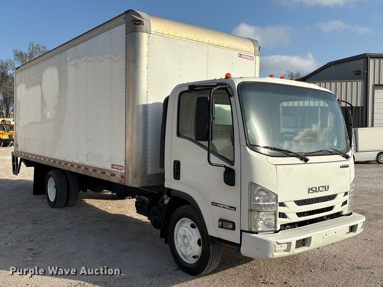 image for item EA7224 2019 Isuzu NPR box truck