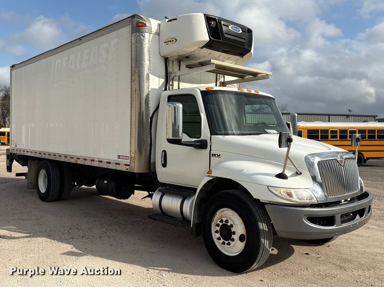 image for item EA7227 2019 International MV607 refrigerated truck
