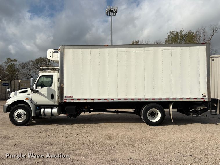 image for item EA7227 2019 International MV607 refrigerated truck