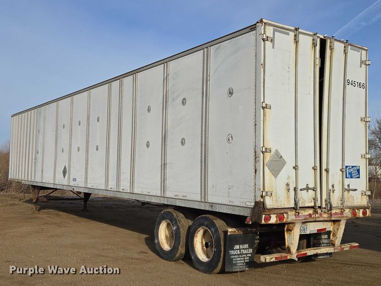 image for item EB1377 1994 Pines dry van trailer