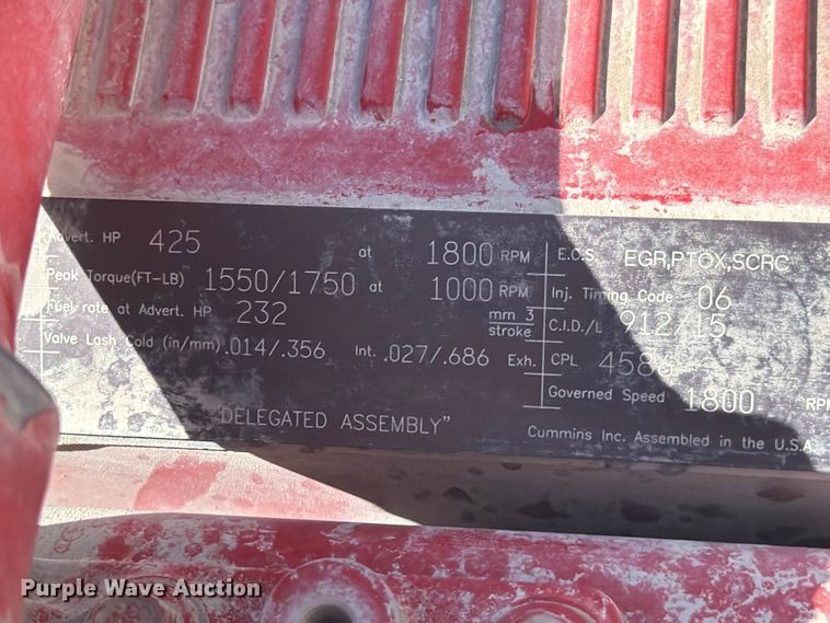 image for item ED5151 2017 International ProStar Plus semi truck