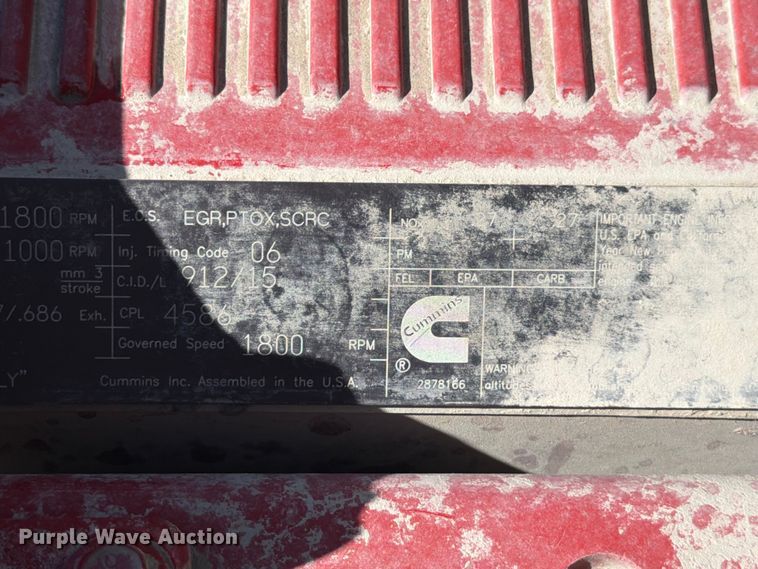 image for item ED5151 2017 International ProStar Plus semi truck