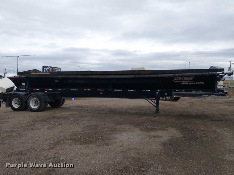 image for item EE5221 2016 Side Dump Ind. DS39BAH1R2R11 side dump trailer
