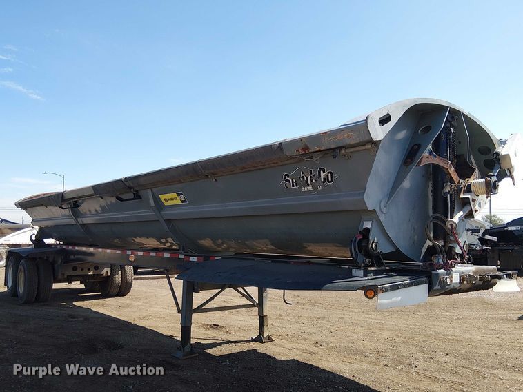 image for item EE5224 2012 SmithCo SX2-40-34 side dump trailer