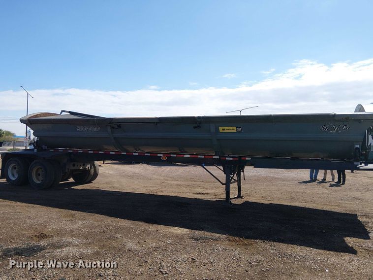 image for item EE5224 2012 SmithCo SX2-40-34 side dump trailer