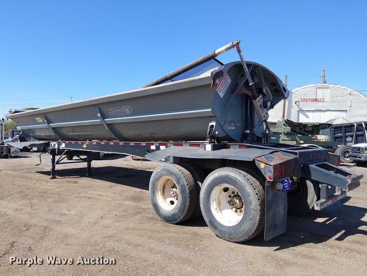 image for item EE5224 2012 SmithCo SX2-40-34 side dump trailer
