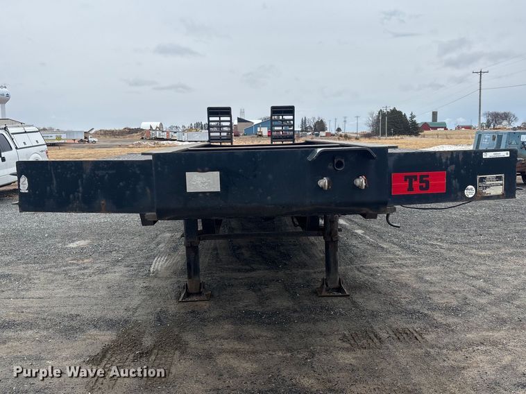 image for item EM5033 1999 Pitts drop deck equipment trailer