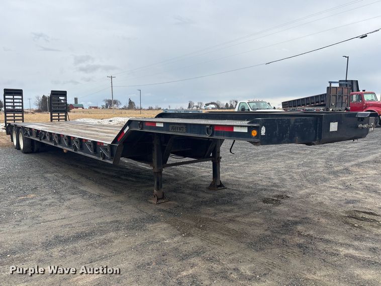image for item EM5033 1999 Pitts drop deck equipment trailer
