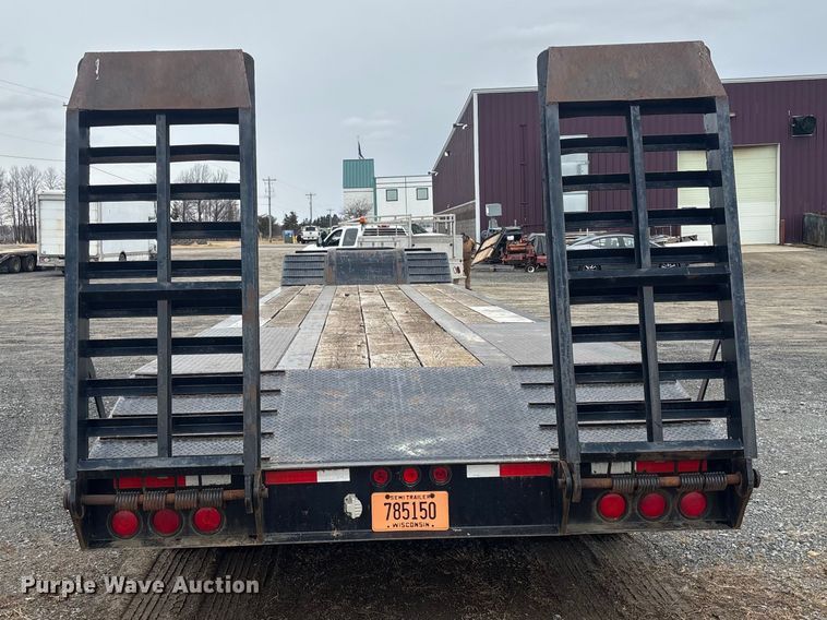 image for item EM5033 1999 Pitts drop deck equipment trailer