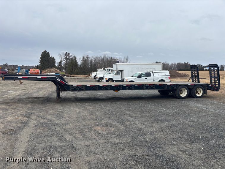 image for item EM5033 1999 Pitts drop deck equipment trailer