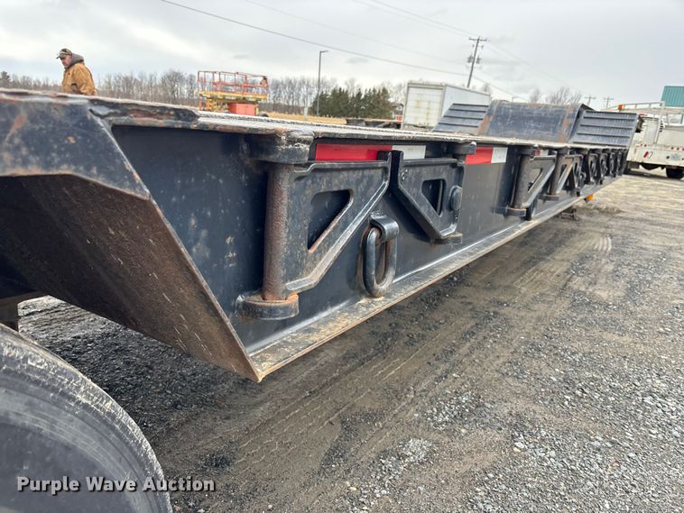 image for item EM5033 1999 Pitts drop deck equipment trailer