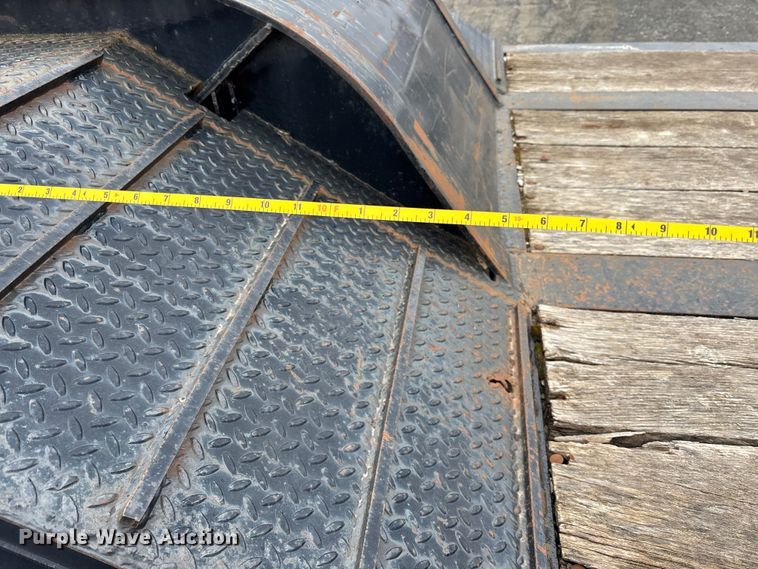 image for item EM5033 1999 Pitts drop deck equipment trailer